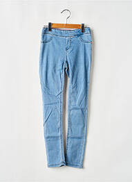 Jegging țesătură denim mărime reglabilă albastru GARCIA fată