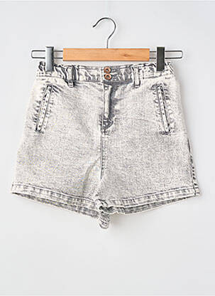 Șort țesătură denim gri GARCIA fată