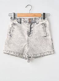Șort țesătură denim gri GARCIA fată