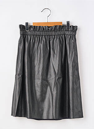 Fustă scurtă talie elastică negru GEISHA femeie