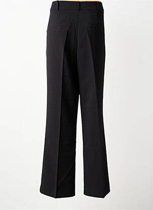 Pantalon larg închidere cu fermoar sub clapetă cu nasturi mărime normală negru GEISHA femeie