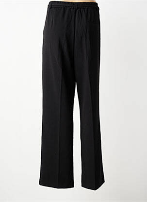 Pantalon drept țesătură crep mărime normală negru GEISHA femeie