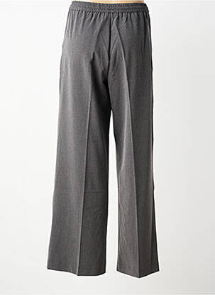 Pantalon larg buzunare mărime normală gri GEISHA femeie
