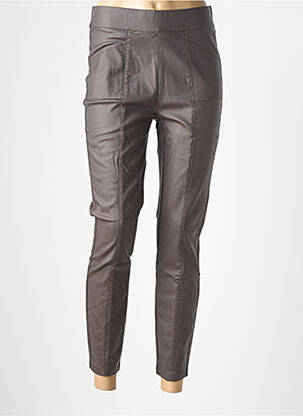 Pantalon 7/8 elasticitate mărime normală maro STREET ONE femeie