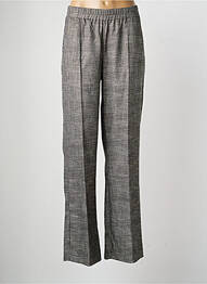 Pantalon drept elasticitate mărime normală gri GEISHA femeie