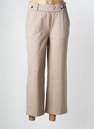Pantalon 7/8 elasticitate mărime normală maro STREET ONE femeie