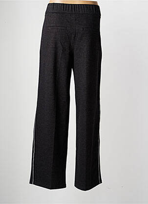 Pantalon drept elasticitate talie înaltă negru STREET ONE femeie
