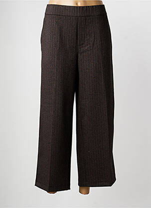 Pantalon 7/8 elasticitate mărime normală maro STREET ONE femeie