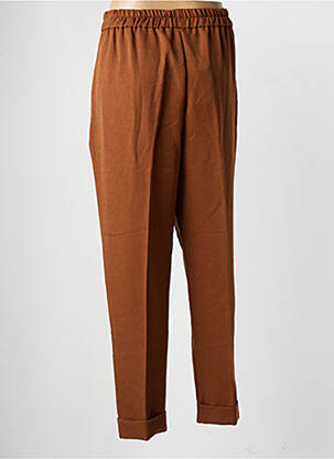 Pantalon drept elasticitate mărime normală maro GEISHA femeie