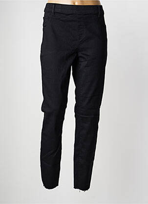 Jegging țesătură poplin mărime normală negru SOYACONCEPT femeie