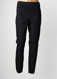 Jegging țesătură poplin mărime normală negru SOYACONCEPT femeie