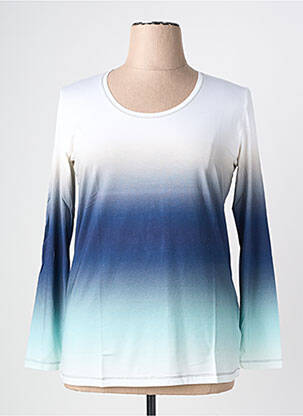 Tricou mâneci lungi mâneci lungi albastru RABE femeie