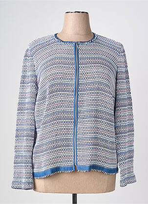 Jachete casual guler rotund albastru RABE femeie