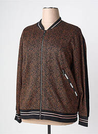 Jachete casual guler rotund maro 7 SEASONS femeie