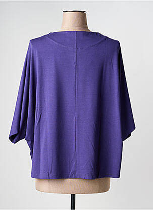 Tricou mâneci 3/4 mâneci 3/4 violet GUITARE femeie