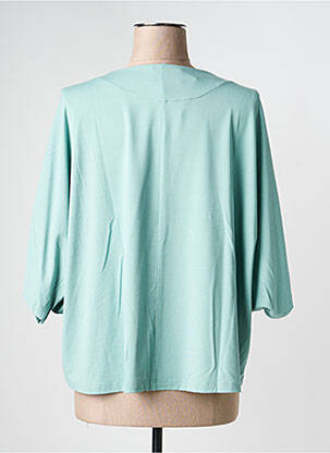 Tricou mâneci 3/4 mâneci 3/4 verde GUITARE femeie