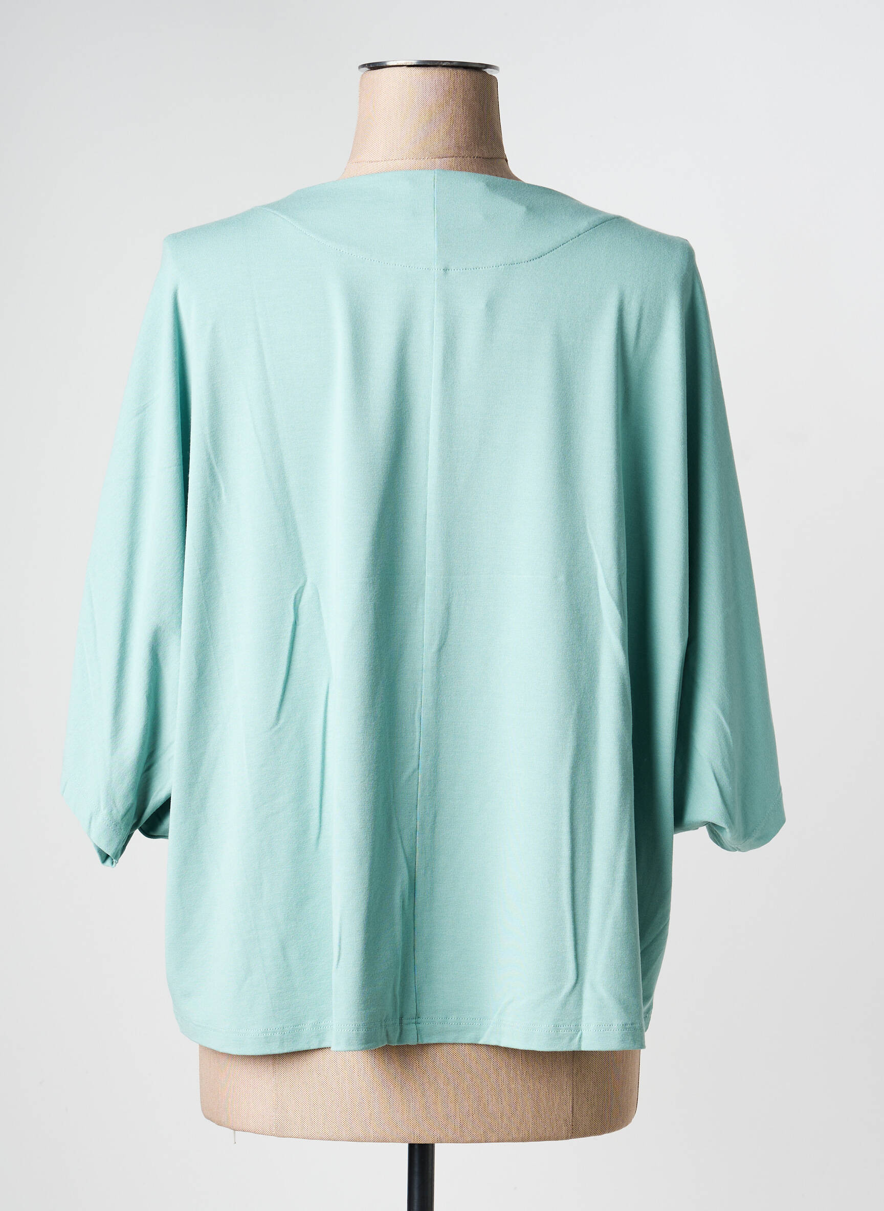 Tricou mâneci 3/4 mâneci 3/4 verde GUITARE femeie