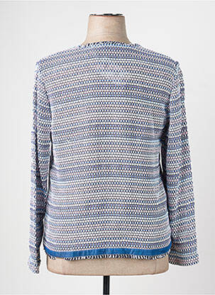 Jachete casual guler rotund albastru RABE femeie