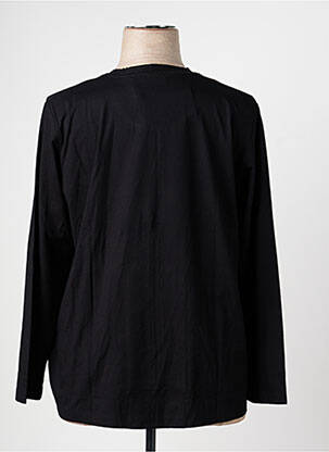 Jachete casual guler rotund negru RABE femeie