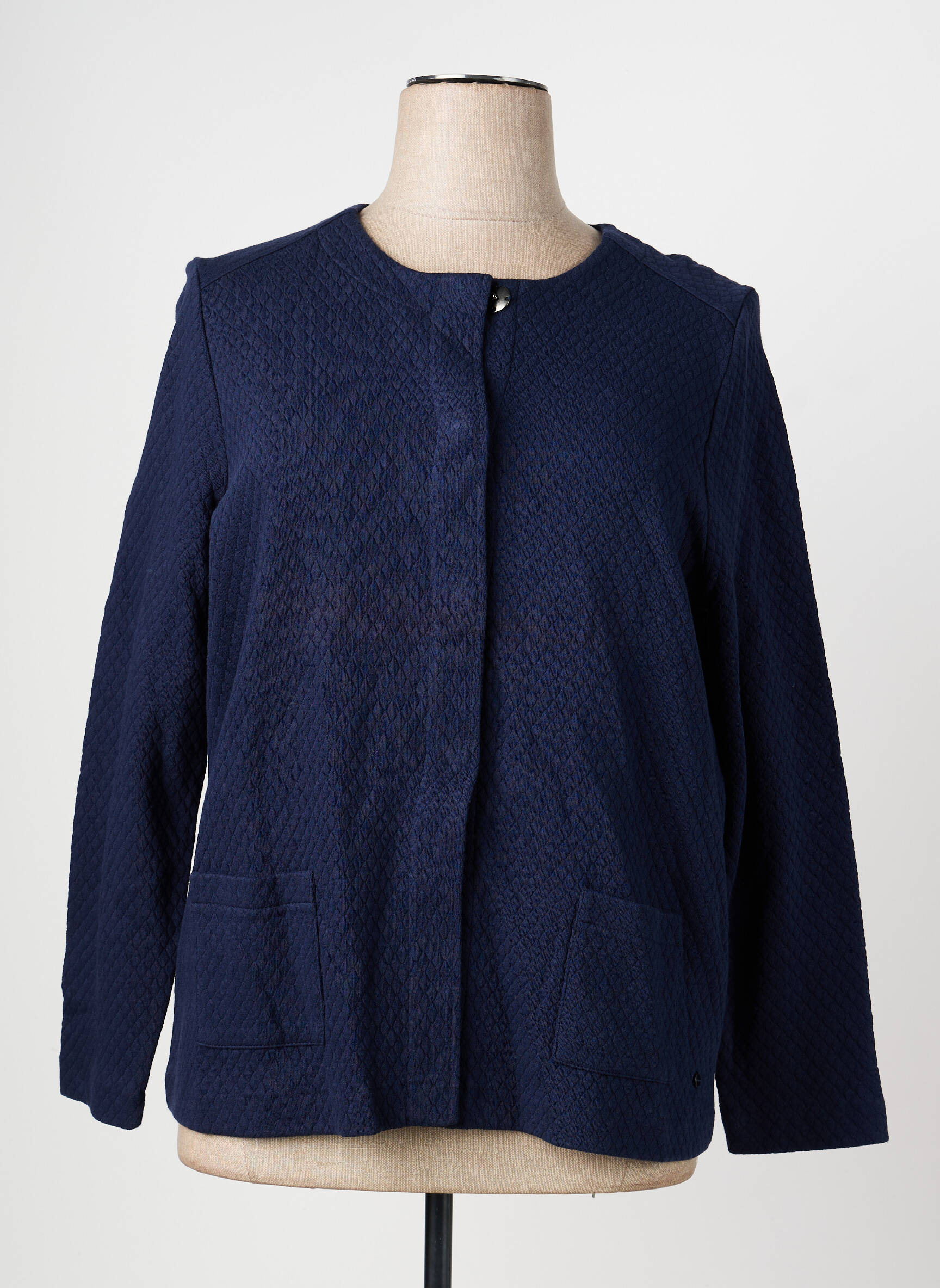 Jachete casual guler rotund albastru OLSEN femeie