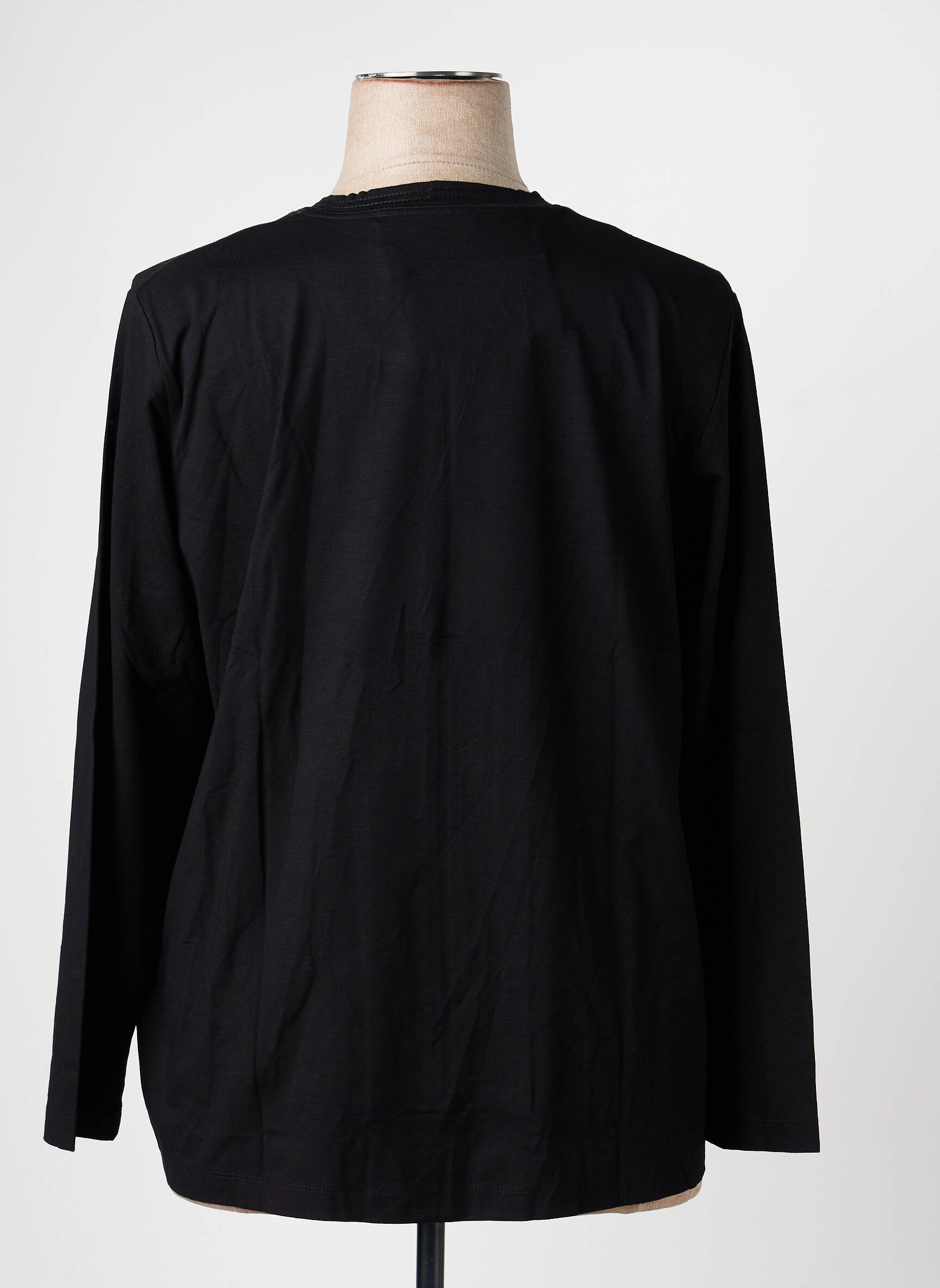 Jachete casual guler rotund negru RABE femeie