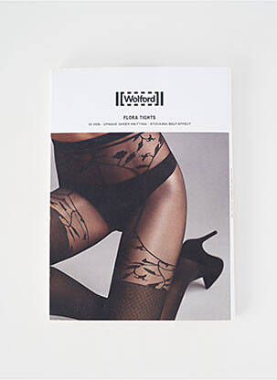 Colanți elasticitate negru WOLFORD femeie