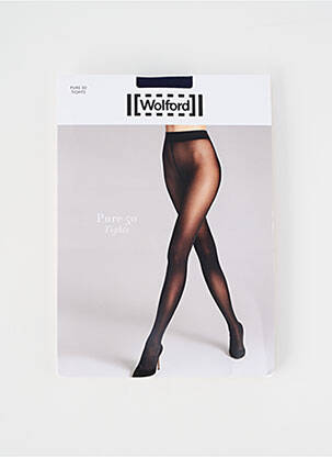 Colanți elasticitate negru WOLFORD femeie
