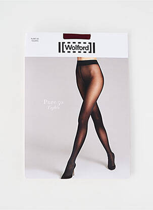 Colanți elasticitate roșu WOLFORD femeie