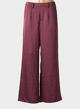 Pantalon larg buzunare mărime normală violet OBJECT femeie