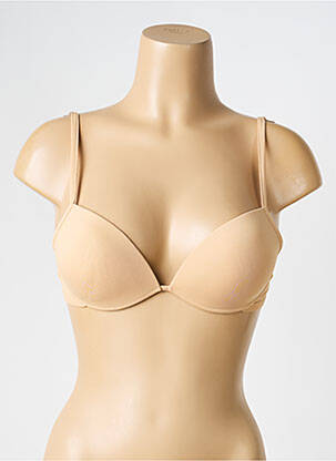 Sutien efect material satinat top sutien push-up piele RITRATTI femeie