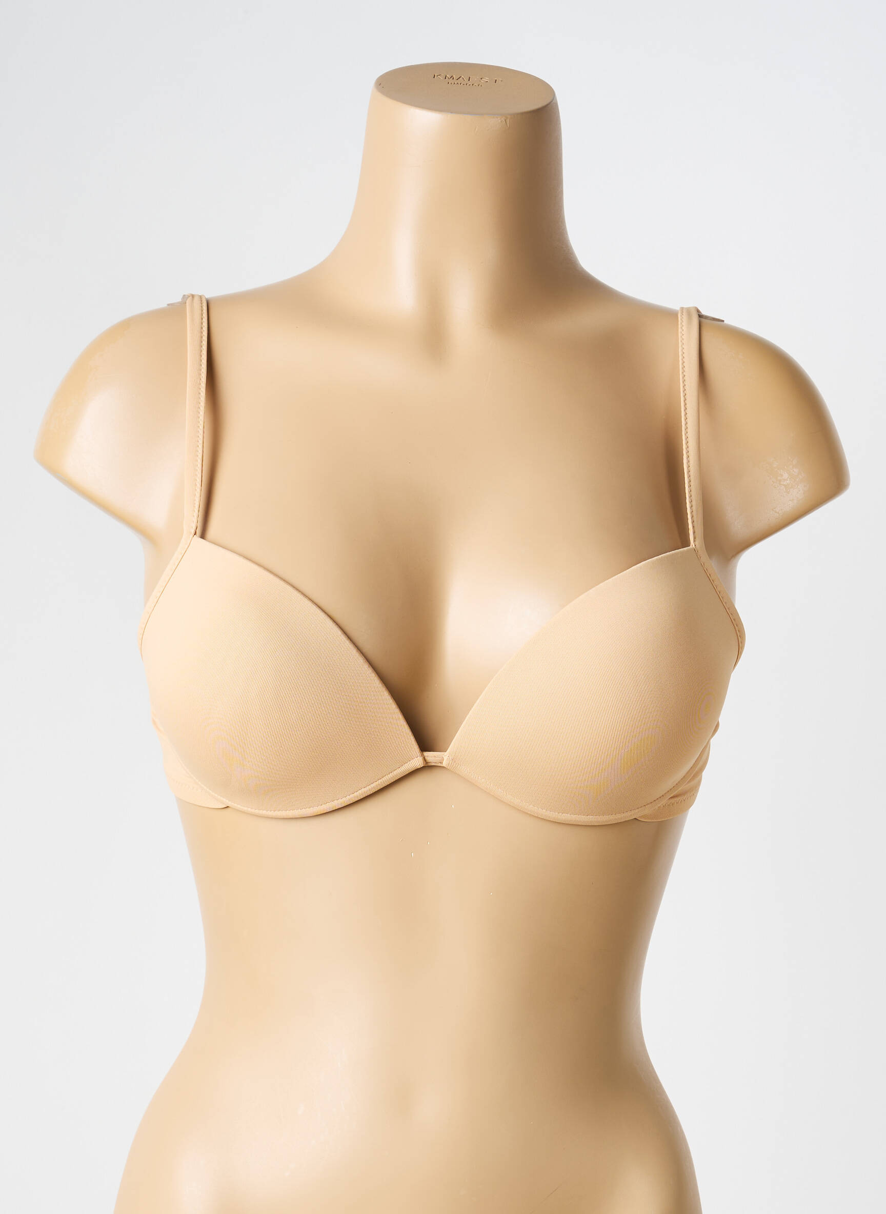 Sutien efect material satinat top sutien push-up piele RITRATTI femeie