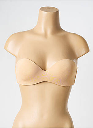 Sutien efect material satinat top sutien modelat piele RITRATTI femeie