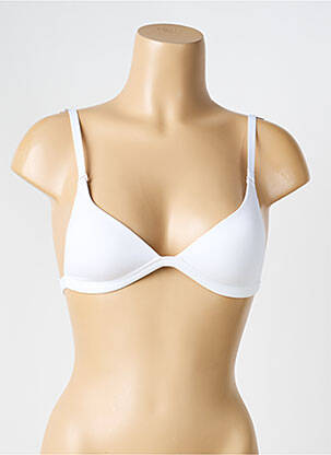 Sutien fără armatură top sutien push-up alb RITRATTI femeie