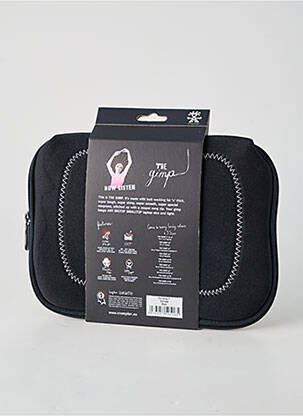 Plic căptușeală textilă negru CRUMPLER femeie