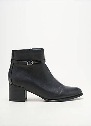 Botine/ghete material neted toc de 4 la 6 cm negru FUGITIVE BY FRANCESCO ROSSI femeie
