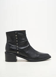 Botine/ghete material neted toc de 4 la 6 cm negru MAM'ZELLE femeie