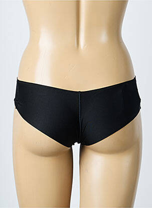 Chilot efect material satinat negru RITRATTI femeie
