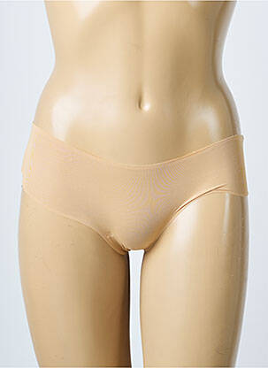 Chilot efect material satinat culoare piersică RITRATTI femeie
