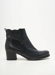 Botine/ghete material neted toc de 4 la 6 cm negru ARA femeie