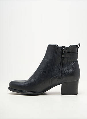 Botine/ghete material neted toc de 4 la 6 cm negru ARA femeie