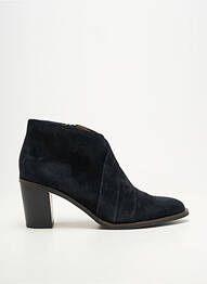 Botine/ghete vârf ascuțit toc de 7 la 9 cm negru MAM'ZELLE femeie
