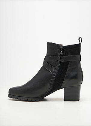 Botine/ghete material neted toc de 4 la 6 cm negru EMILIE KARSTON femeie