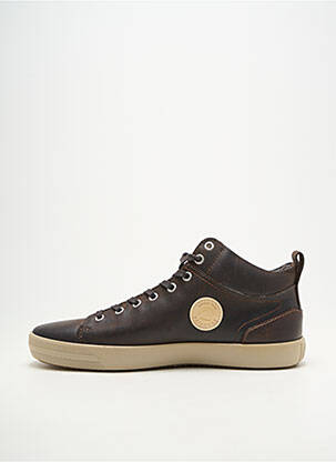Adidași material neted vârf rotund maro PATAUGAS bărbat