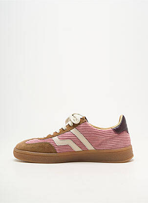 Adidași vârf rotund toc plat până la 3 cm roz GANT femeie