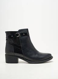 Botine/ghete material neted toc de 4 la 6 cm negru PEDRO TORRES femeie