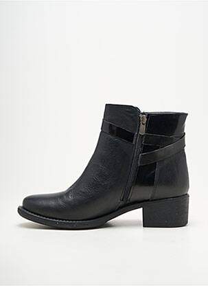 Botine/ghete material neted toc de 4 la 6 cm negru PEDRO TORRES femeie