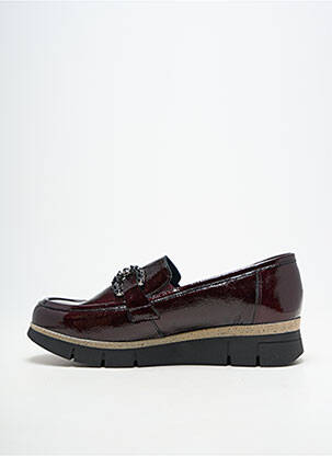 Mocasini material neted toc plat până la 3 cm violet FLUCHOS femeie