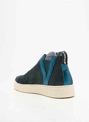 Adidași vârf rotund toc plat până la 3 cm verde VADDIA femeie
