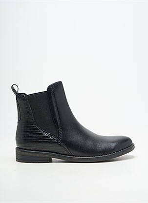 Botine/ghete material neted toc plat până la 3 cm negru MARCO TOZZI femeie