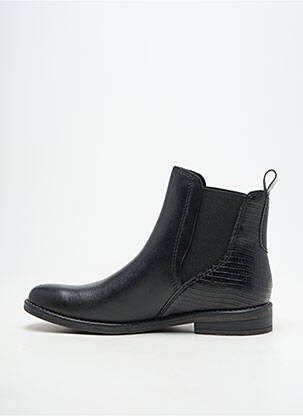 Botine/ghete material neted toc plat până la 3 cm negru MARCO TOZZI femeie